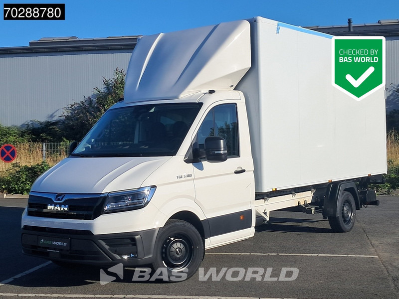 MAN TGE 3.180 Neu! Automatik 2025 Facelift Koffer Ladebordwand Navi Klima Tempomat LED Euro6 21m3 A/C Cruise control - 박스 밴 : 사진 1 MAN TGE 3.180 Neu! Automatik 2025 Facelift Koffer Ladebordwand Navi Klima Tempomat LED Euro6 21m3 A/C Cruise control - 박스 밴 : 사진 1