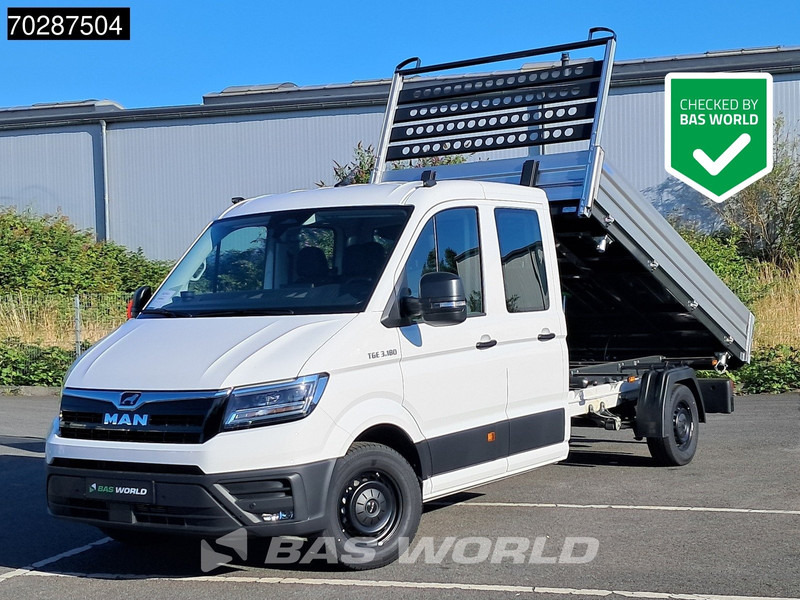 MAN TGE 3.180 Neu! Dreiseitenkipper Automatik 2025 Facelift 180PS AHK LED Klima Tempomat Navi ACC Euro6 Kieper 3m3 A/C Towbar Cruise control - 덤프 밴 : 사진 1 MAN TGE 3.180 Neu! Dreiseitenkipper Automatik 2025 Facelift 180PS AHK LED Klima Tempomat Navi ACC Euro6 Kieper 3m3 A/C Towbar Cruise control - 덤프 밴 : 사진 1