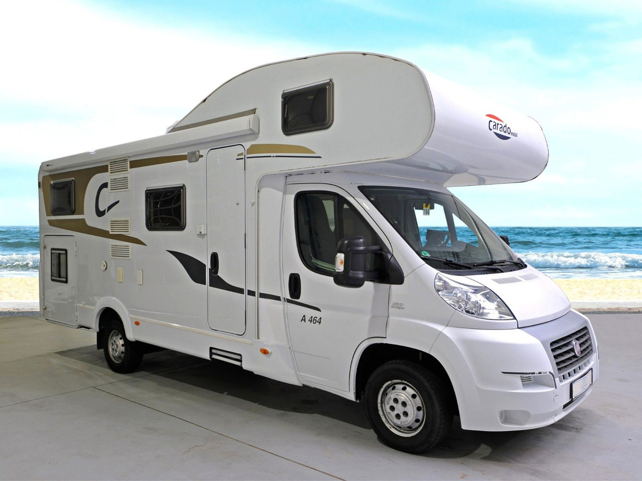 Carado A 464/Festbett/Garage/2xKlima/Markise - 알코브 모터홈 : 사진 1 Carado A 464/Festbett/Garage/2xKlima/Markise - 알코브 모터홈 : 사진 1