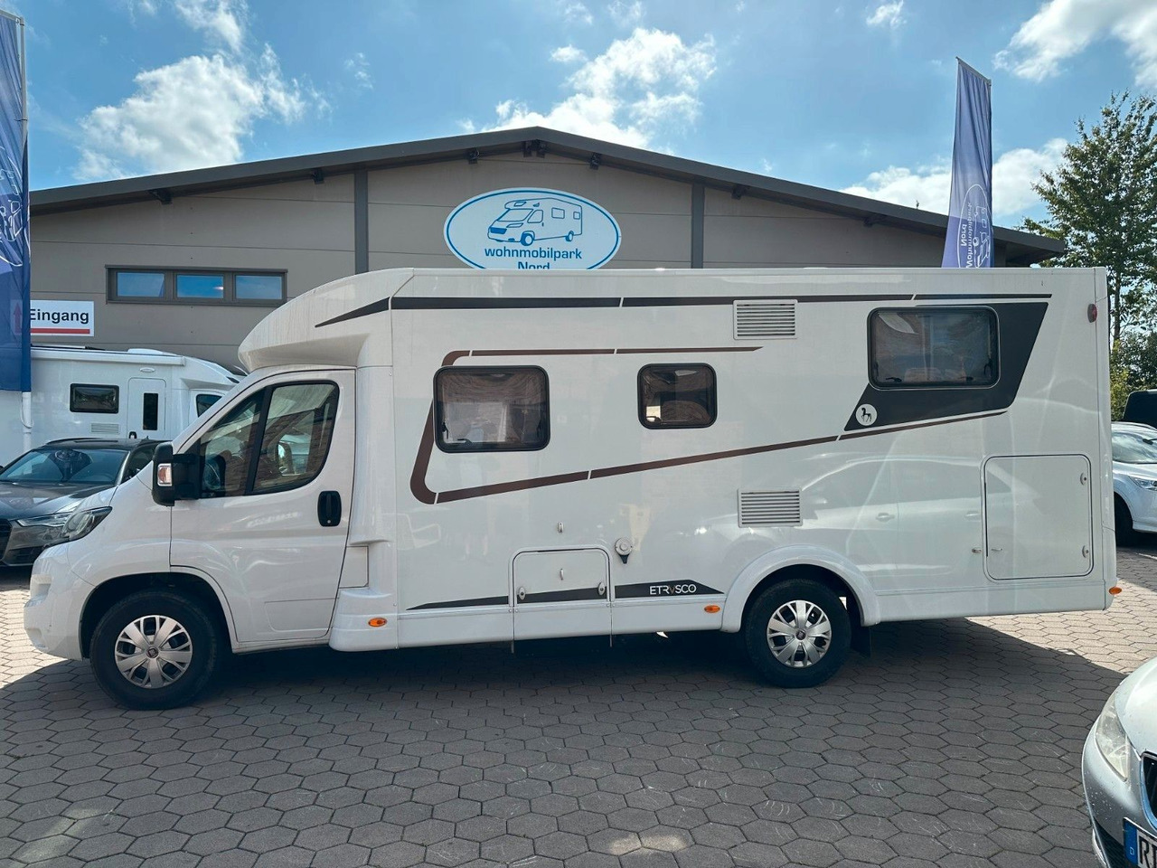 Etrusco T 7300 SB/Einzelbetten+Hubbett/Garage/Klima/TOP - 세미 통합 모터홈 : 사진 5 Etrusco T 7300 SB/Einzelbetten+Hubbett/Garage/Klima/TOP - 세미 통합 모터홈 : 사진 5