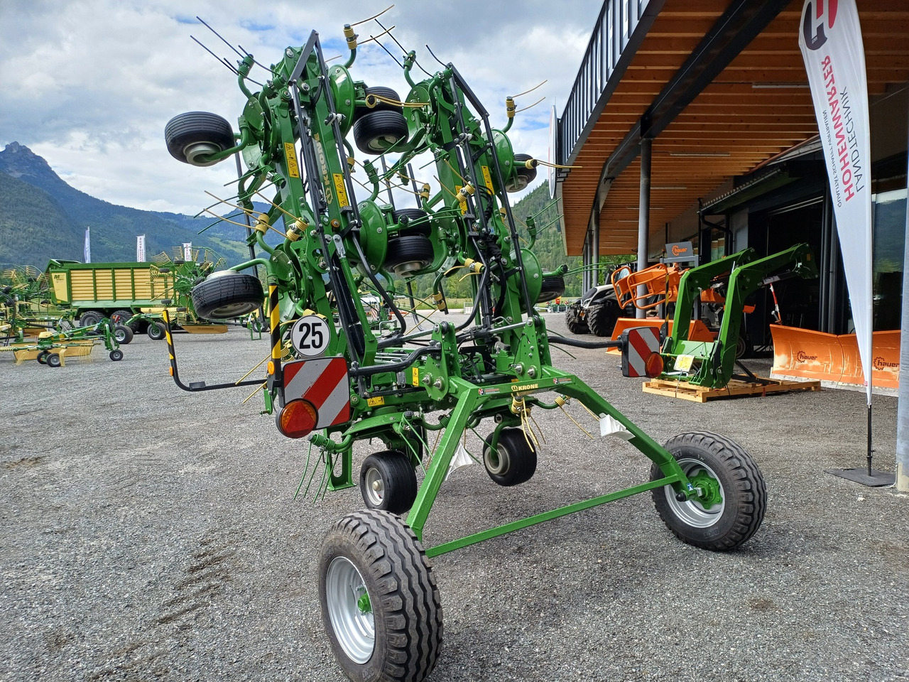 Krone Vendro T 1020 (23756) - 반전기/ 레이크 : 사진 3 Krone Vendro T 1020 (23756) - 반전기/ 레이크 : 사진 3