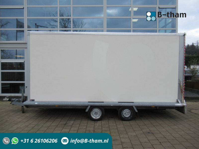 Hapert TA CJ1 402 Gesloten Bak met oprijklep - 밀폐형 박스 트레일러 : 사진 1 Hapert TA CJ1 402 Gesloten Bak met oprijklep - 밀폐형 박스 트레일러 : 사진 1