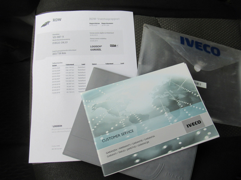 플랫베드 밴, 콤비 밴 Iveco Daily 29L13 2.3HPi 93KW 345 DOKA Dubbelcabine : 사진 15