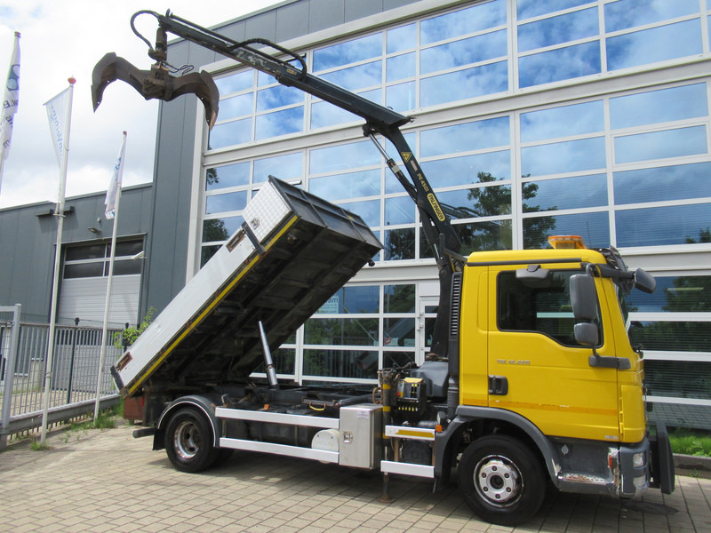 MAN 12.220 4X2 BB EEV + Palfinger PK4501 - 덤프트럭, 크레인 트럭 : 사진 5 MAN 12.220 4X2 BB EEV + Palfinger PK4501 - 덤프트럭, 크레인 트럭 : 사진 5