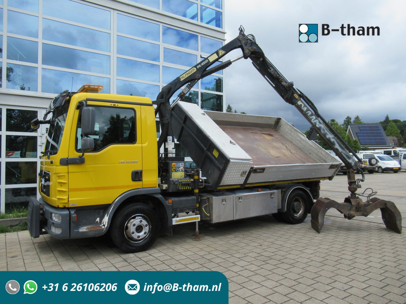 MAN 12.220 4X2 BB EEV + Palfinger PK4501 - 덤프트럭, 크레인 트럭 : 사진 1 MAN 12.220 4X2 BB EEV + Palfinger PK4501 - 덤프트럭, 크레인 트럭 : 사진 1