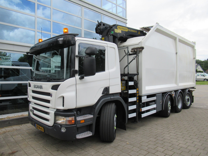 Scania P360 B 8X2*6 Kipper + Palfinger 22T/M - 덤프트럭, 크레인 트럭 : 사진 3 Scania P360 B 8X2*6 Kipper + Palfinger 22T/M - 덤프트럭, 크레인 트럭 : 사진 3
