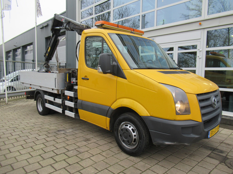Volkswagen Crafter 50 2.5TDI 80KW HIAB 033 B-2 + Kipper Tipper - 덤프트럭, 크레인 트럭 : 사진 2 Volkswagen Crafter 50 2.5TDI 80KW HIAB 033 B-2 + Kipper Tipper - 덤프트럭, 크레인 트럭 : 사진 2