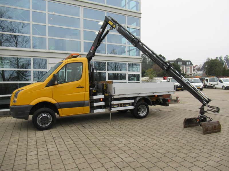 Volkswagen Crafter 50 2.5TDI 80KW HIAB 033 B-2 + Kipper Tipper - 덤프트럭, 크레인 트럭 : 사진 5 Volkswagen Crafter 50 2.5TDI 80KW HIAB 033 B-2 + Kipper Tipper - 덤프트럭, 크레인 트럭 : 사진 5