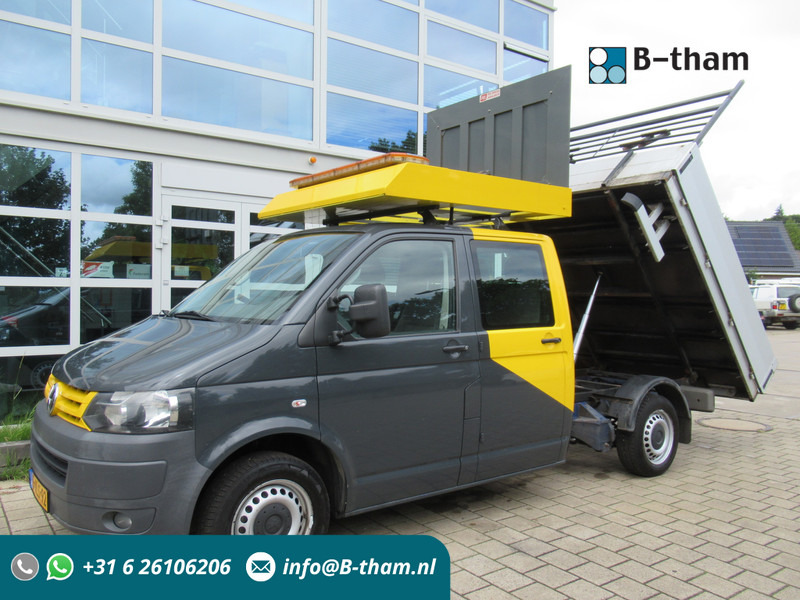 Volkswagen Transporter T5 2.0 TDI 75KW L2H1 DOKA dubbelcabine Kipper Actiebord - 덤프 밴, 콤비 밴 : 사진 1 Volkswagen Transporter T5 2.0 TDI 75KW L2H1 DOKA dubbelcabine Kipper Actiebord - 덤프 밴, 콤비 밴 : 사진 1