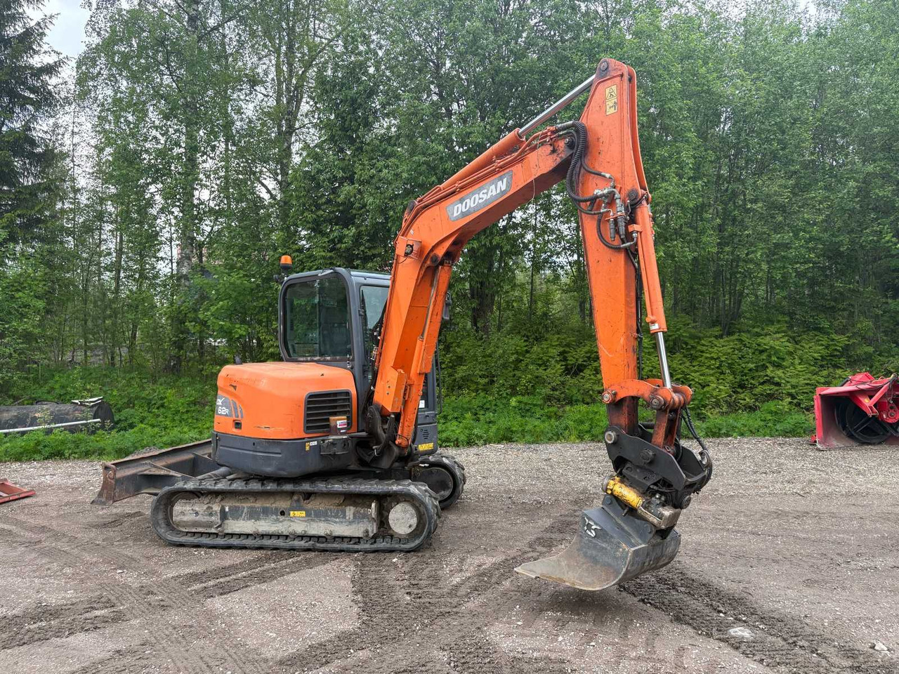 Doosan Dx 62r-3 Rubber Crawler Excavator - 크롤러 굴삭기 : 사진 4 Doosan Dx 62r-3 Rubber Crawler Excavator - 크롤러 굴삭기 : 사진 4