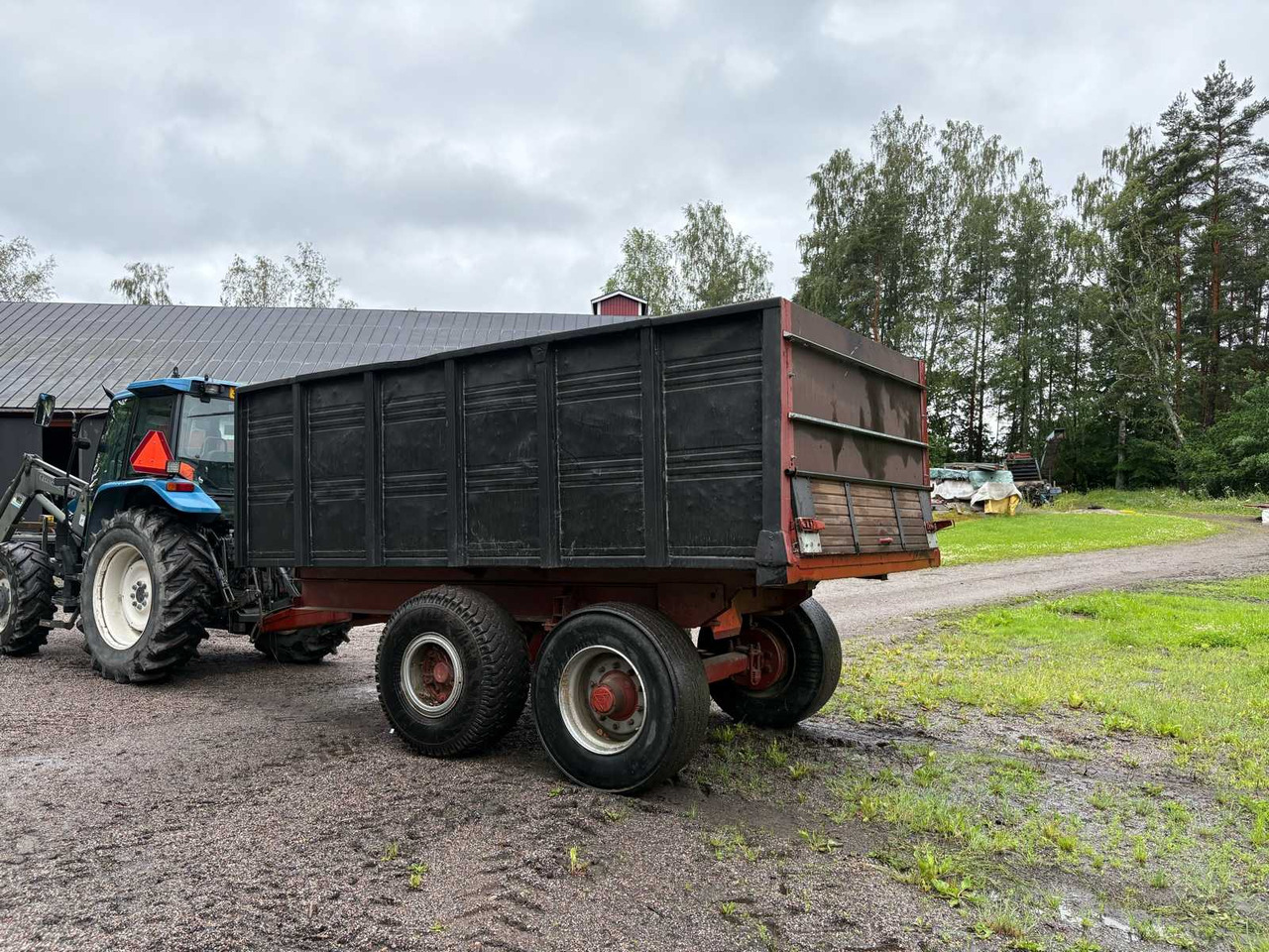 Dump trailer 12 tonnes - 농장 티핑 트레일러/ 덤프 : 사진 4 Dump trailer 12 tonnes - 농장 티핑 트레일러/ 덤프 : 사진 4