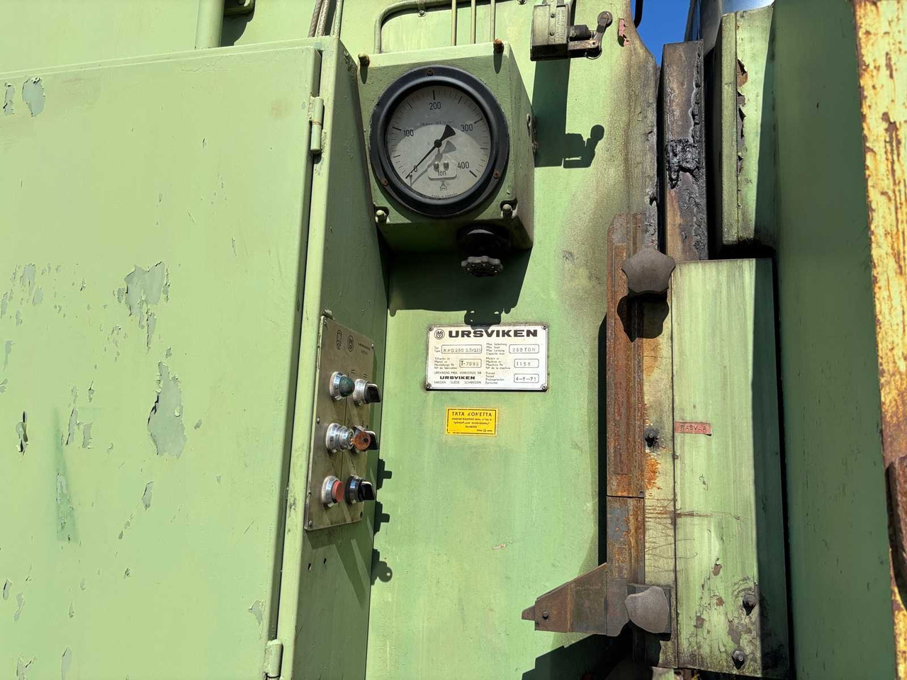 기계 공구 Särmäri Ursviken KPD250 3.7/3.15 : 사진 10