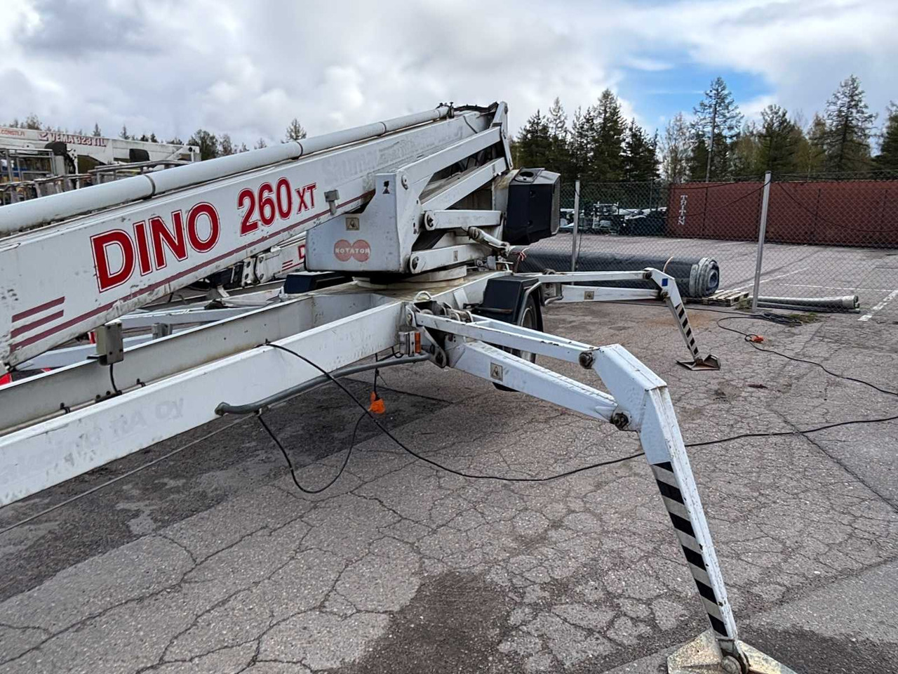 Trailer boom lift Dino 260XT - 견인식 붐 리프트 : 사진 4 Trailer boom lift Dino 260XT - 견인식 붐 리프트 : 사진 4
