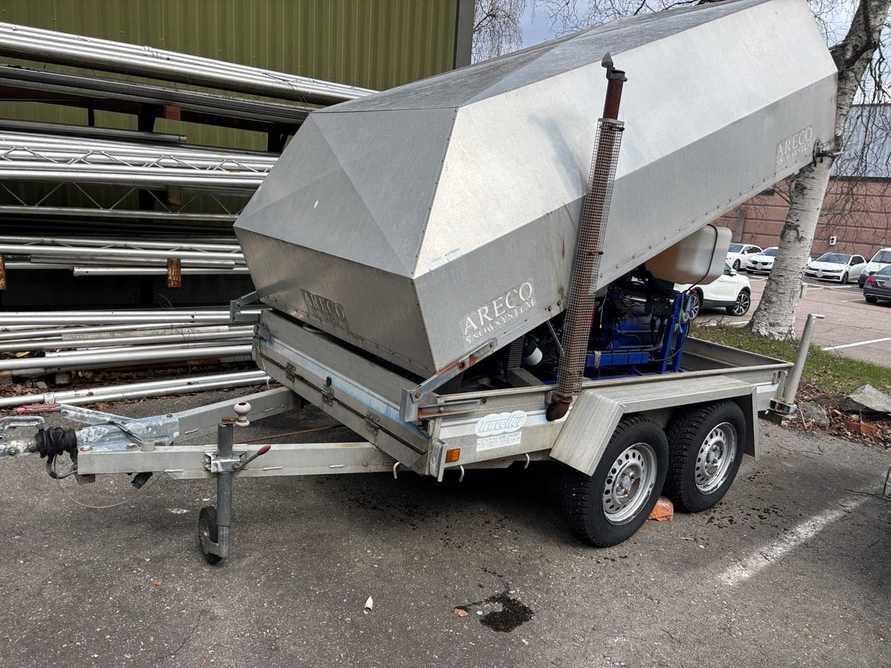 Water pump on trailer Areco Snowsystems - 워터 펌프 : 사진 4 Water pump on trailer Areco Snowsystems - 워터 펌프 : 사진 4