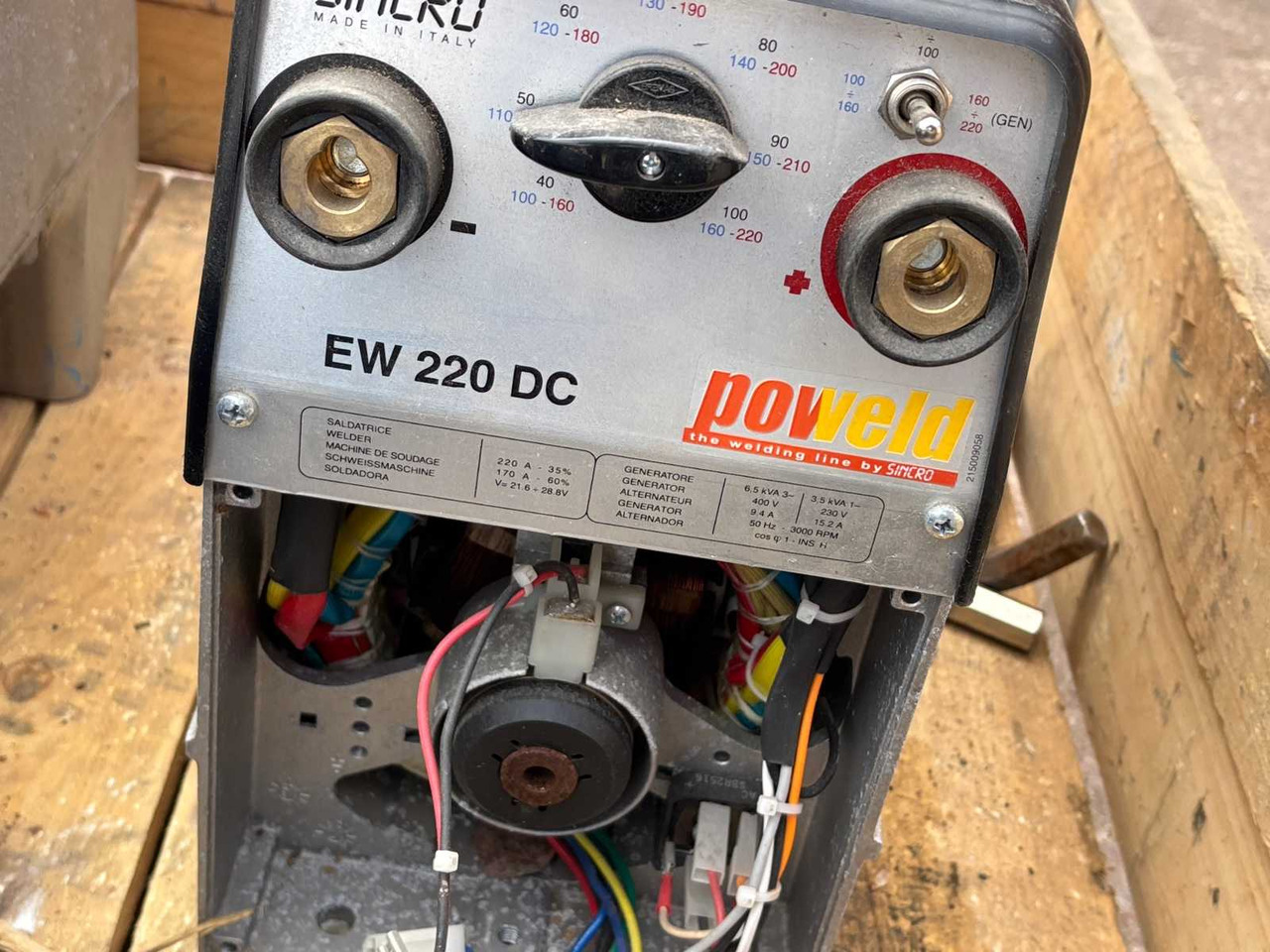 용접 장비 Welding generator Sincro EW 220 DC : 사진 7
