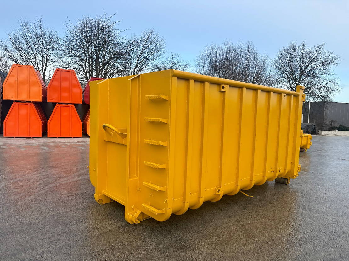 Sidalco 20 m3 met Franse deur klep - 롤오프 컨테이너 : 사진 1 Sidalco 20 m3 met Franse deur klep - 롤오프 컨테이너 : 사진 1