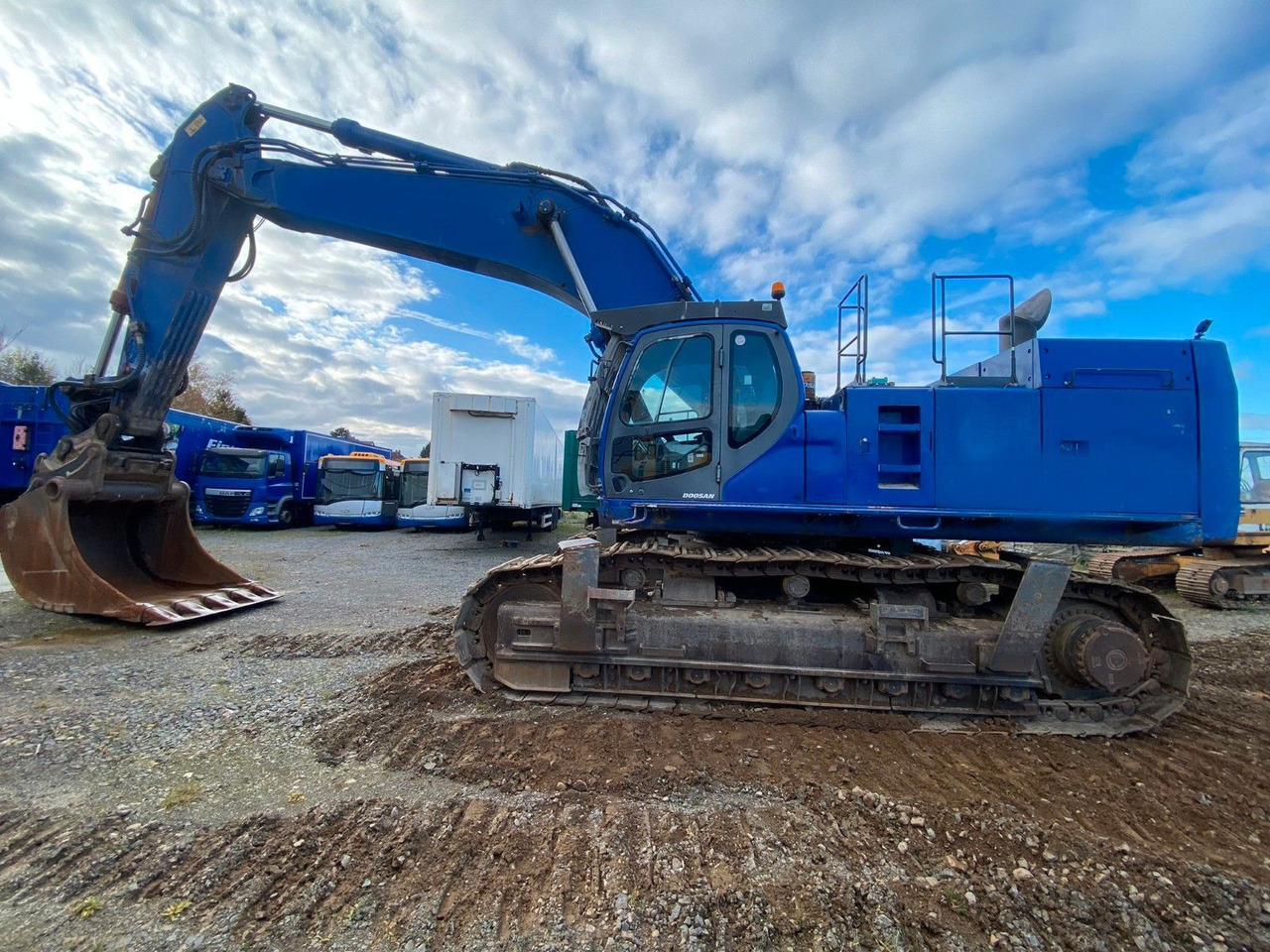 Doosan DX700 LC LO BIG Develon Kettenbagger TL + OQ120 - 크롤러 굴삭기 : 사진 1 Doosan DX700 LC LO BIG Develon Kettenbagger TL + OQ120 - 크롤러 굴삭기 : 사진 1