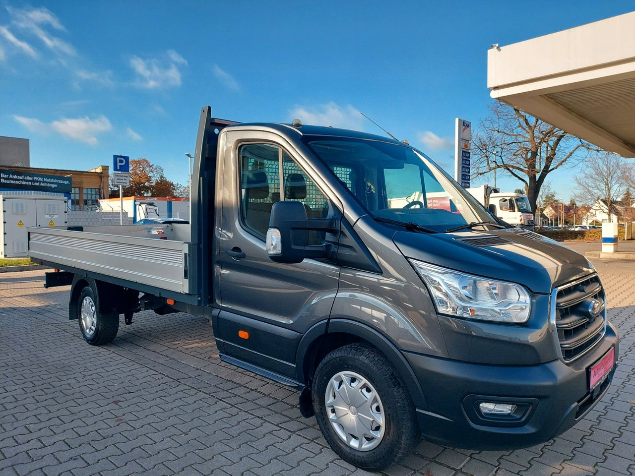Ford Transit Pritsche 350 L4 extra lang Luftfeder - 플랫베드 밴 : 사진 1 Ford Transit Pritsche 350 L4 extra lang Luftfeder - 플랫베드 밴 : 사진 1