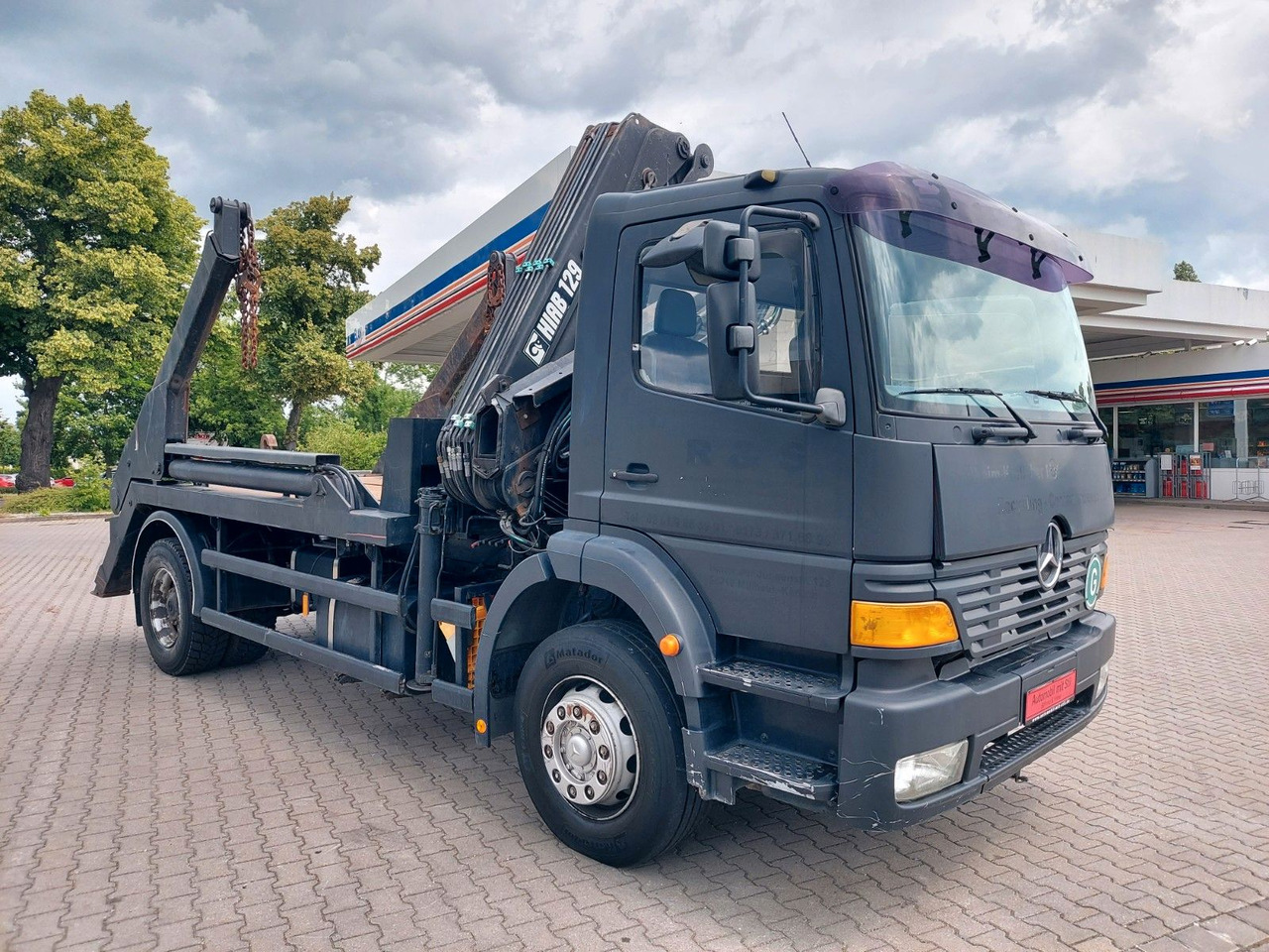 Mercedes-Benz Actros 1828 Hiab Absetzkipper Hiab Kran Absetzer - 덤프트럭, 크레인 트럭 : 사진 1 Mercedes-Benz Actros 1828 Hiab Absetzkipper Hiab Kran Absetzer - 덤프트럭, 크레인 트럭 : 사진 1