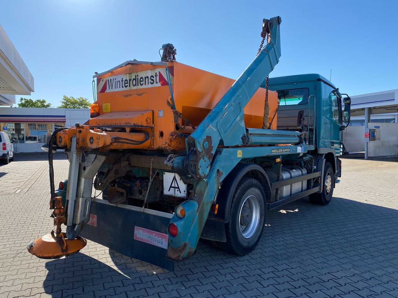 Mercedes-Benz Actros 2/3 6-Zyl. 1841 MEILER ABSATZKIPP. WINTER - 덤프트럭 : 사진 4 Mercedes-Benz Actros 2/3 6-Zyl. 1841 MEILER ABSATZKIPP. WINTER - 덤프트럭 : 사진 4