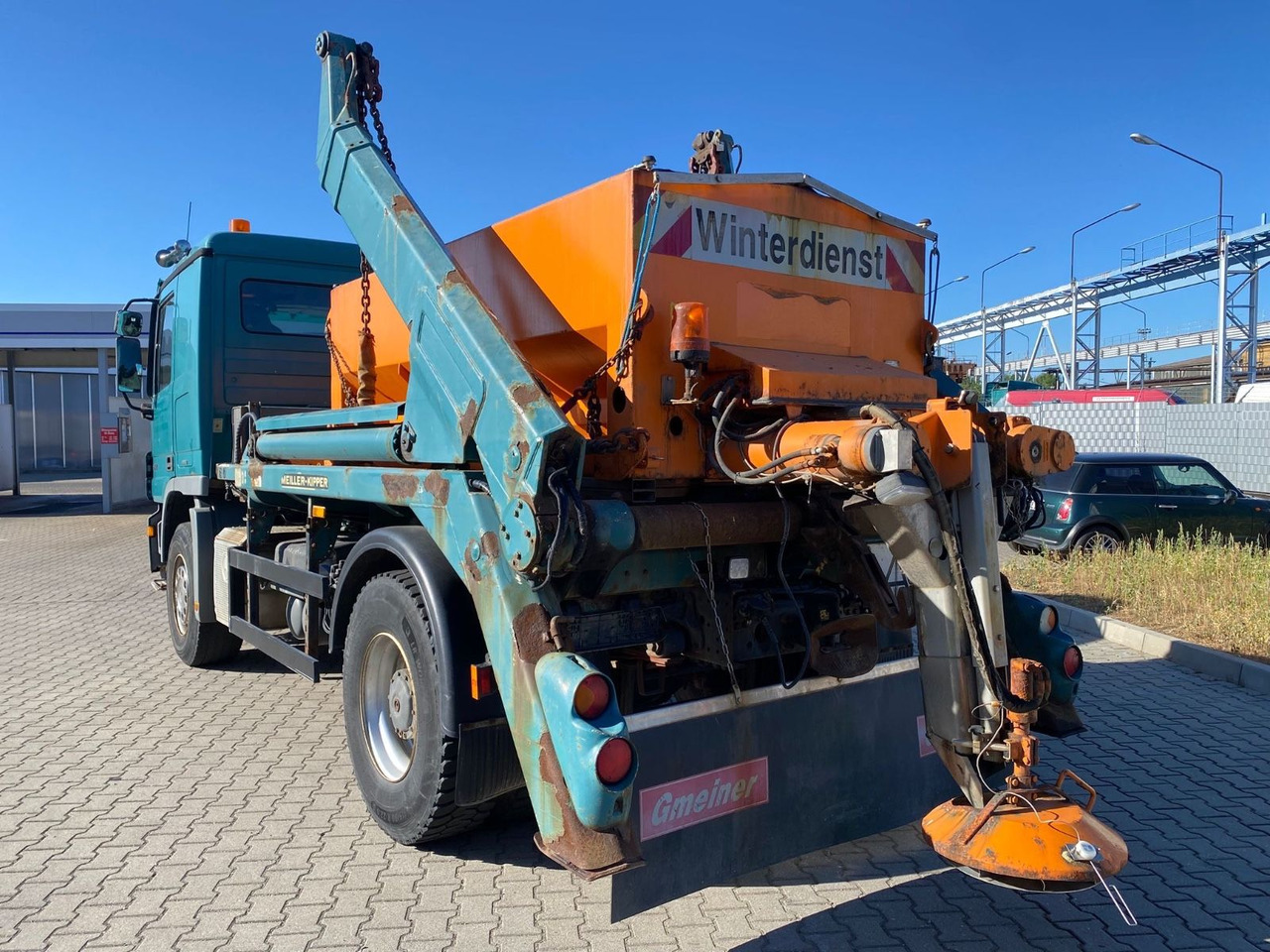 Mercedes-Benz Actros 2/3 6-Zyl. 1841 MEILER ABSATZKIPP. WINTER - 덤프트럭 : 사진 5 Mercedes-Benz Actros 2/3 6-Zyl. 1841 MEILER ABSATZKIPP. WINTER - 덤프트럭 : 사진 5