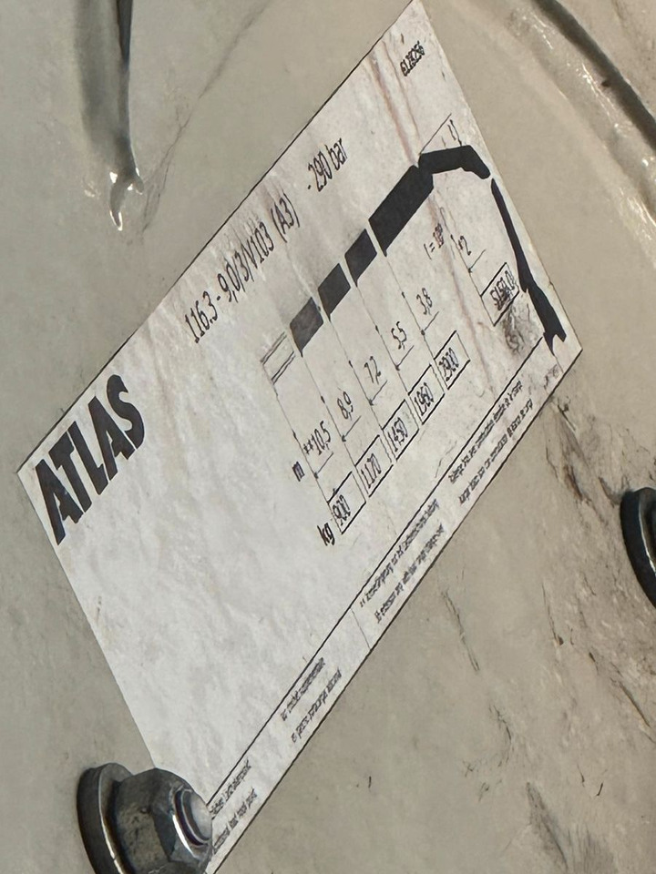 Mercedes-Benz Atego / 1324 MEILLER 4X4 KRAN ATLAS 116.3 Kipper - 덤프트럭, 크레인 트럭 : 사진 4 Mercedes-Benz Atego / 1324 MEILLER 4X4 KRAN ATLAS 116.3 Kipper - 덤프트럭, 크레인 트럭 : 사진 4