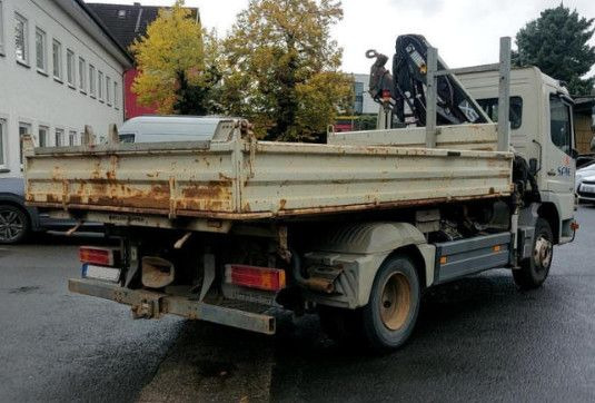 Mercedes-Benz Atego 2 4-Zyl. 4x2 918 4x2 MEILER HIAB066 FERNB - 덤프트럭, 크레인 트럭 : 사진 4 Mercedes-Benz Atego 2 4-Zyl. 4x2 918 4x2 MEILER HIAB066 FERNB - 덤프트럭, 크레인 트럭 : 사진 4