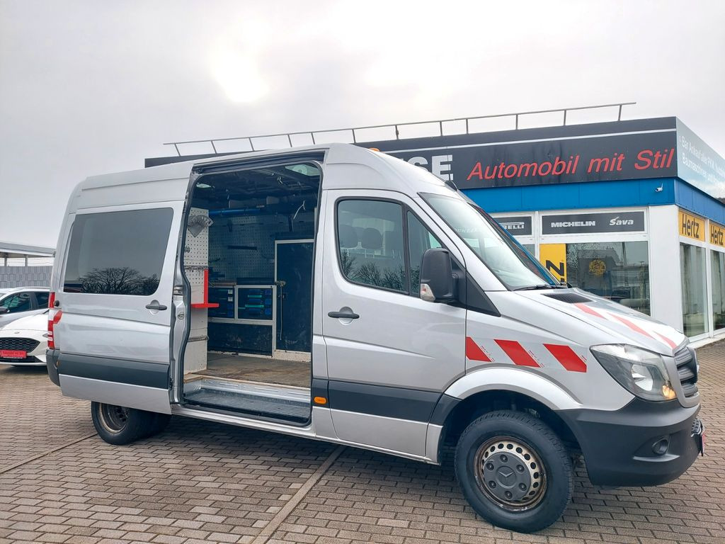 Mercedes-Benz Sprinter II Kasten 513 hoch lang Klima Regale - 패널 밴 : 사진 1 Mercedes-Benz Sprinter II Kasten 513 hoch lang Klima Regale - 패널 밴 : 사진 1