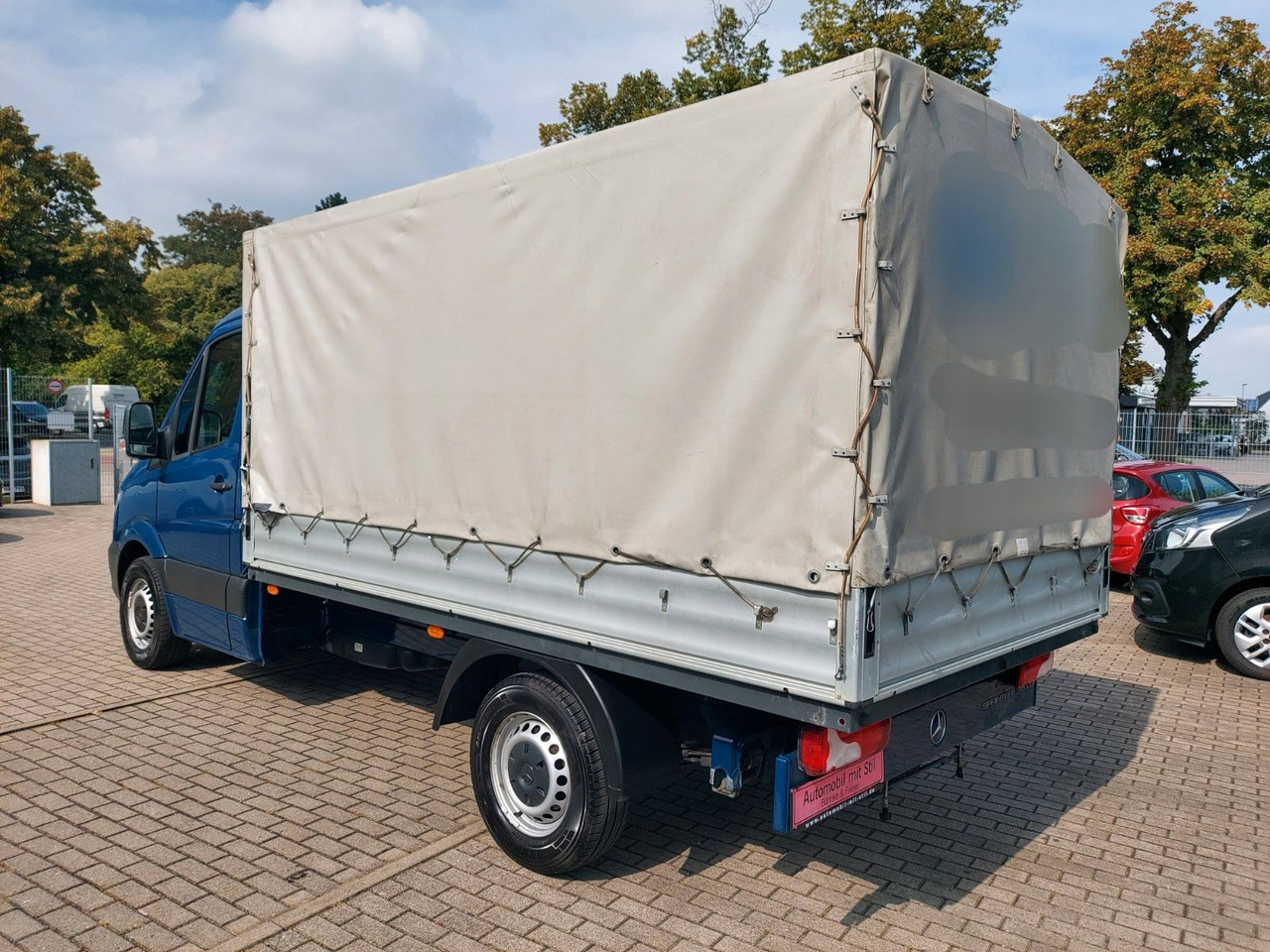 Mercedes-Benz Sprinter II Pritsche 316 Pritsche Plane - 커튼 사이드 밴 : 사진 4 Mercedes-Benz Sprinter II Pritsche 316 Pritsche Plane - 커튼 사이드 밴 : 사진 4