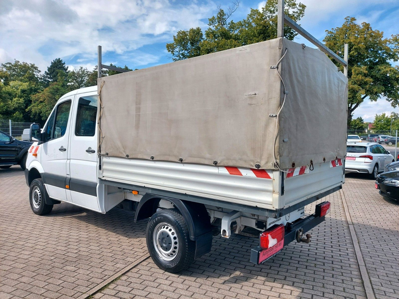 Mercedes-Benz Sprinter II Pritsche DoKa 316 4X4 Klima Standhei - 커튼 사이드 밴, 콤비 밴 : 사진 5 Mercedes-Benz Sprinter II Pritsche DoKa 316 4X4 Klima Standhei - 커튼 사이드 밴, 콤비 밴 : 사진 5