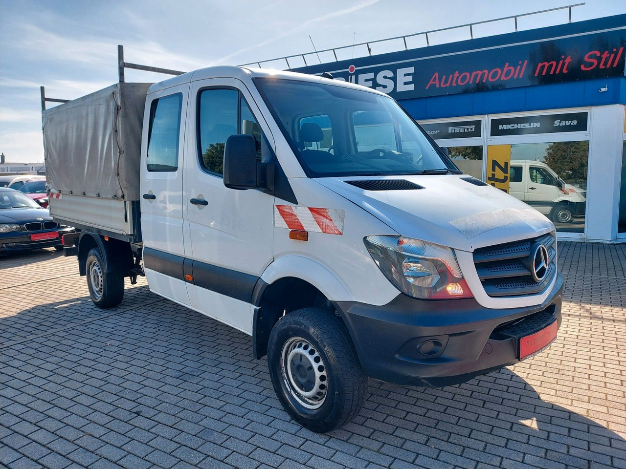 Mercedes-Benz Sprinter II Pritsche DoKa 316 CDI 4X4 Klima - 커튼 사이드 밴, 콤비 밴 : 사진 1 Mercedes-Benz Sprinter II Pritsche DoKa 316 CDI 4X4 Klima - 커튼 사이드 밴, 콤비 밴 : 사진 1