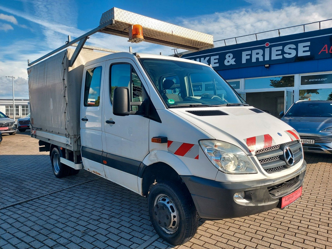 Mercedes-Benz Sprinter II Pritsche DoKa 516 4X4 Plane 6 Sitze - 커튼 사이드 밴, 콤비 밴 : 사진 1 Mercedes-Benz Sprinter II Pritsche DoKa 516 4X4 Plane 6 Sitze - 커튼 사이드 밴, 콤비 밴 : 사진 1