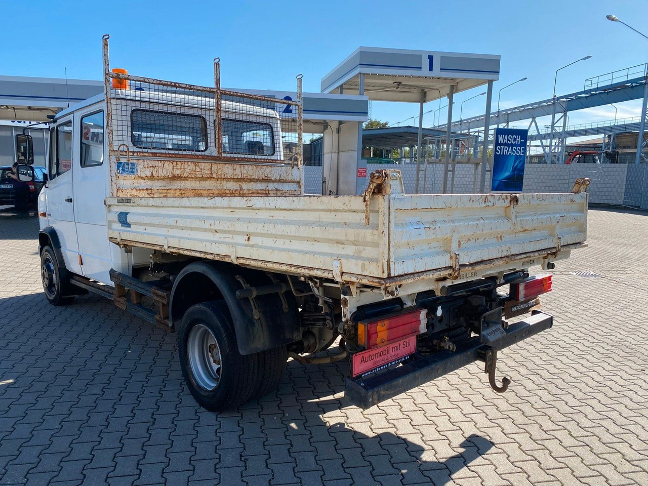 Mercedes-Benz VARIO 816D Doka 3 Seiten Kipper Meiller - 덤프 밴, 콤비 밴 : 사진 5 Mercedes-Benz VARIO 816D Doka 3 Seiten Kipper Meiller - 덤프 밴, 콤비 밴 : 사진 5