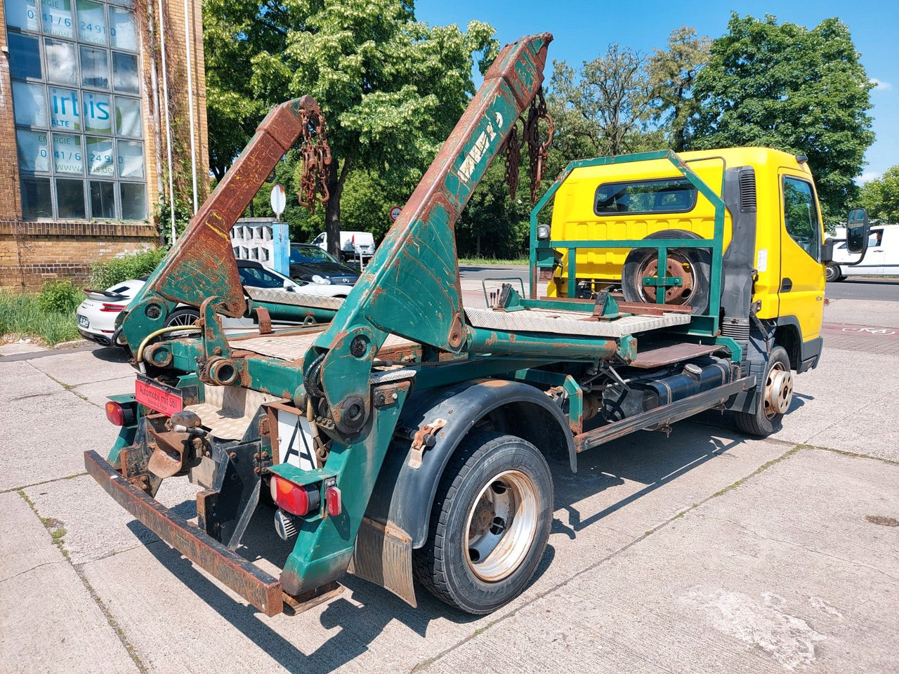 Mitsubishi Canter 7C18 Absetzer Kipper Meier Ratio 4500kg - 스킵 로더 트럭 : 사진 2 Mitsubishi Canter 7C18 Absetzer Kipper Meier Ratio 4500kg - 스킵 로더 트럭 : 사진 2