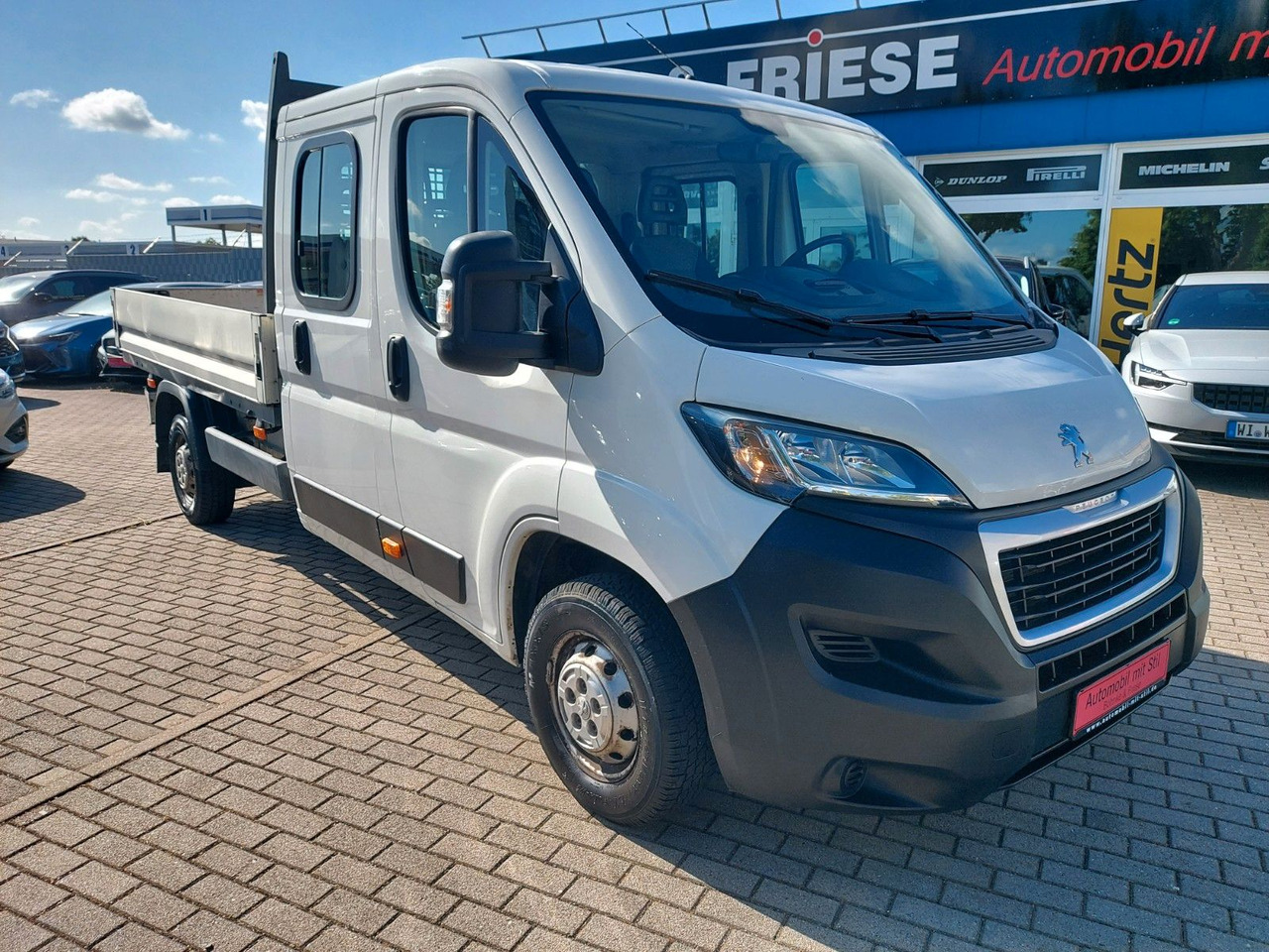 Peugeot Boxer Pritsche Doka. 335 L3 BlueHDi 130 Klima - 플랫베드 밴, 콤비 밴 : 사진 1 Peugeot Boxer Pritsche Doka. 335 L3 BlueHDi 130 Klima - 플랫베드 밴, 콤비 밴 : 사진 1