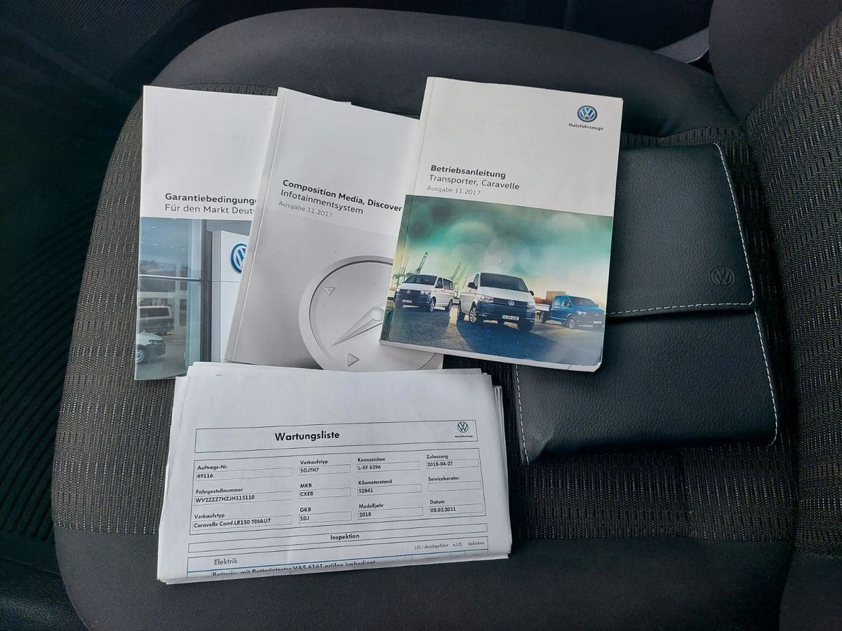 승합차 Volkswagen T6 Caravelle Comfortline Lang DSG 8 Sitze ACC : 사진 31