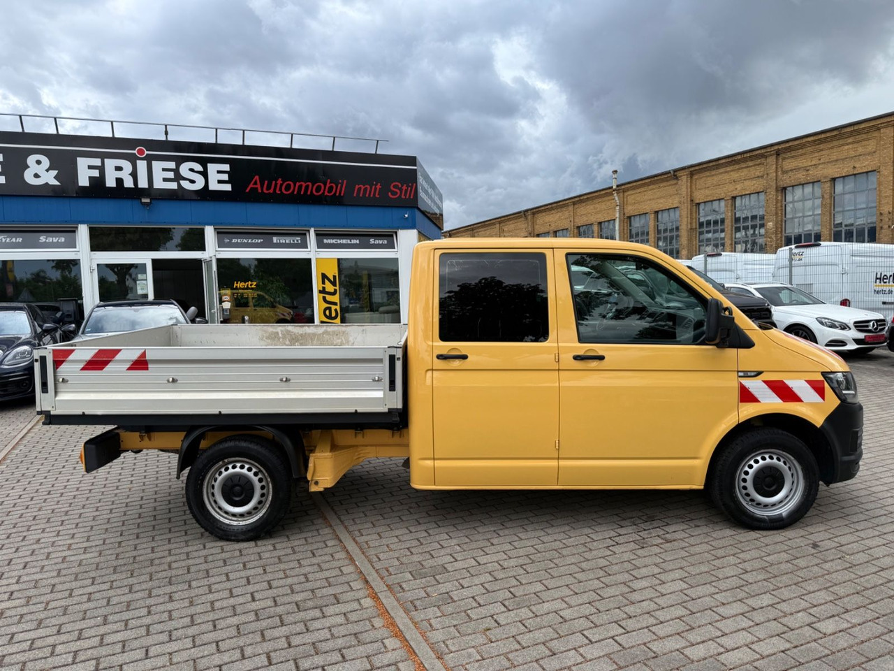 Volkswagen T6 Transporter Pritsche DOKA KLIMA NAVI - 플랫베드 밴, 콤비 밴 : 사진 3 Volkswagen T6 Transporter Pritsche DOKA KLIMA NAVI - 플랫베드 밴, 콤비 밴 : 사진 3