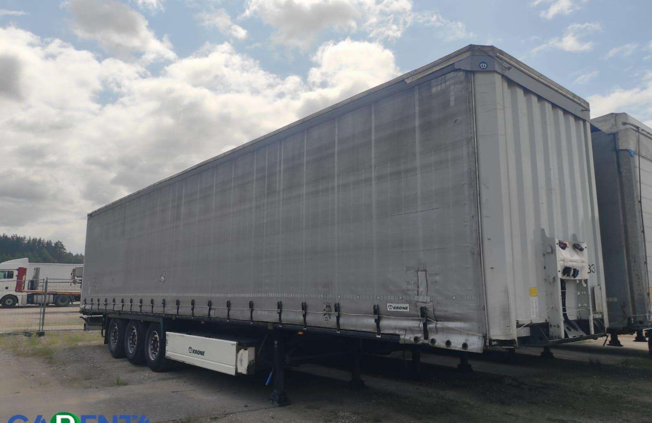 Krone S D - 커튼사이더 세미 트레일러 : 사진 2 Krone S D - 커튼사이더 세미 트레일러 : 사진 2