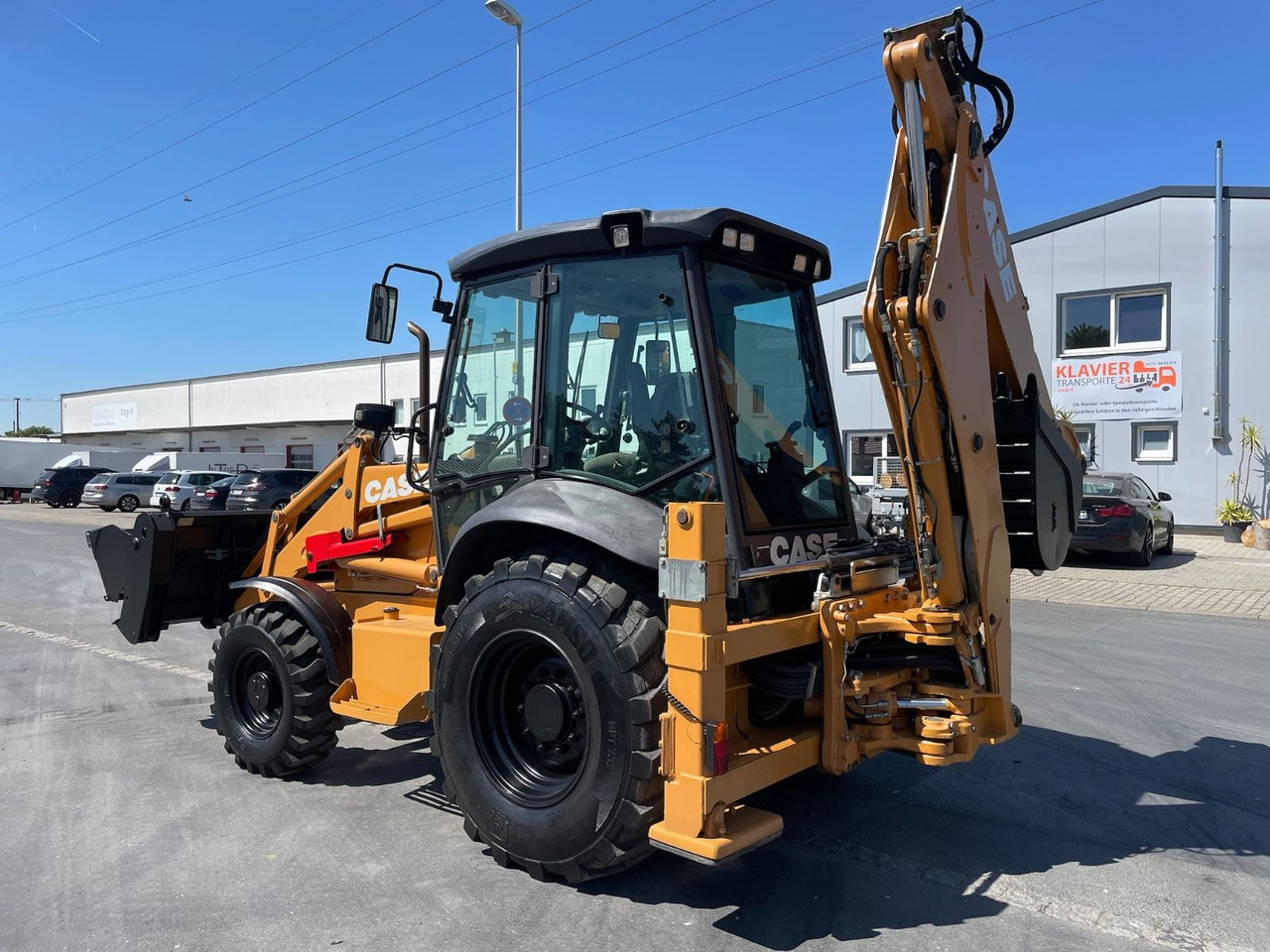 Case 580ST Baggerlader/7597h/72kW/4x4/AC - 백호 로더 : 사진 4 Case 580ST Baggerlader/7597h/72kW/4x4/AC - 백호 로더 : 사진 4