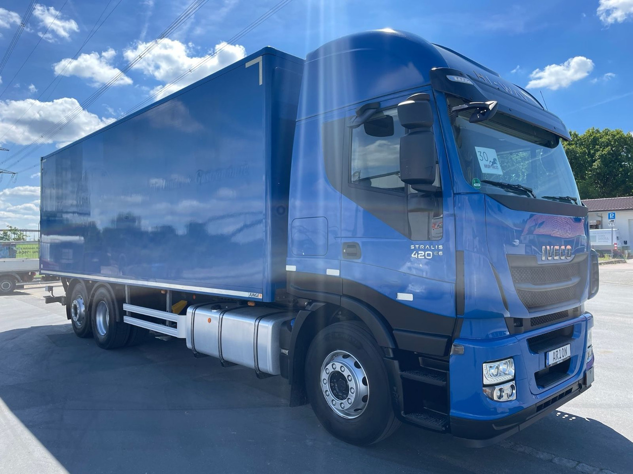 Iveco Stralis 420 Koffer/Thermoisoliert/LBW/NLA/AC/EU6 - 박스 트럭 : 사진 1 Iveco Stralis 420 Koffer/Thermoisoliert/LBW/NLA/AC/EU6 - 박스 트럭 : 사진 1