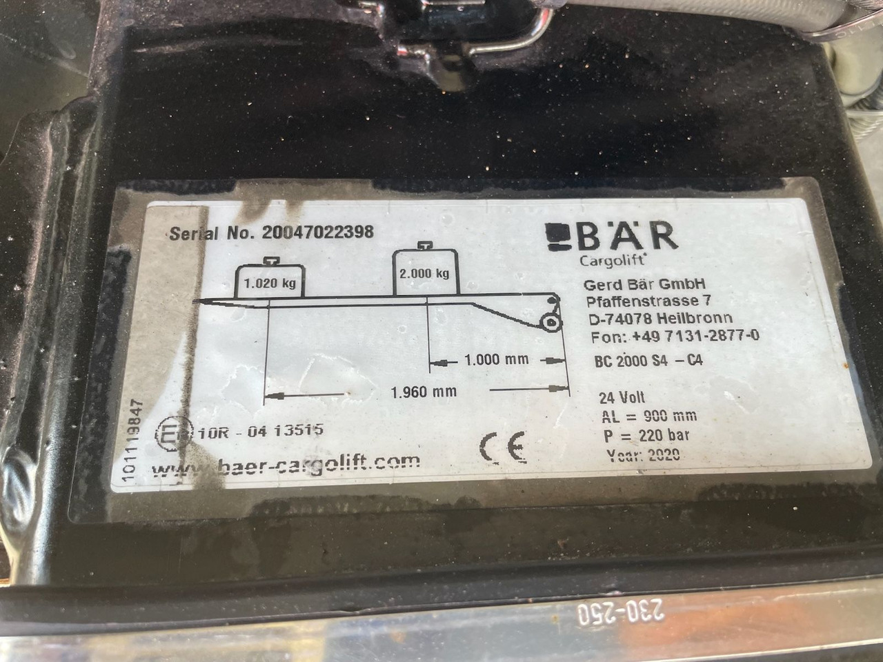 냉동 트레일러 KERSCHER ZAA18 Kühlkoffer/CARRIER/SUPRA900U/LBW : 사진 7