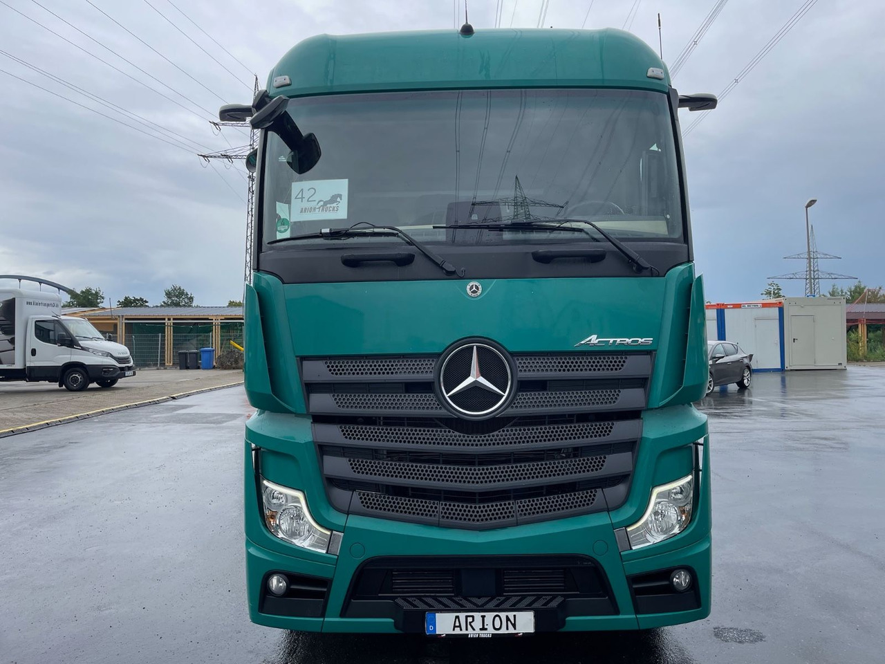 Mercedes-Benz Actros 1845 Pritsche+Plane/Retarder/MirrorCams - 커튼사이더 트럭 : 사진 2 Mercedes-Benz Actros 1845 Pritsche+Plane/Retarder/MirrorCams - 커튼사이더 트럭 : 사진 2