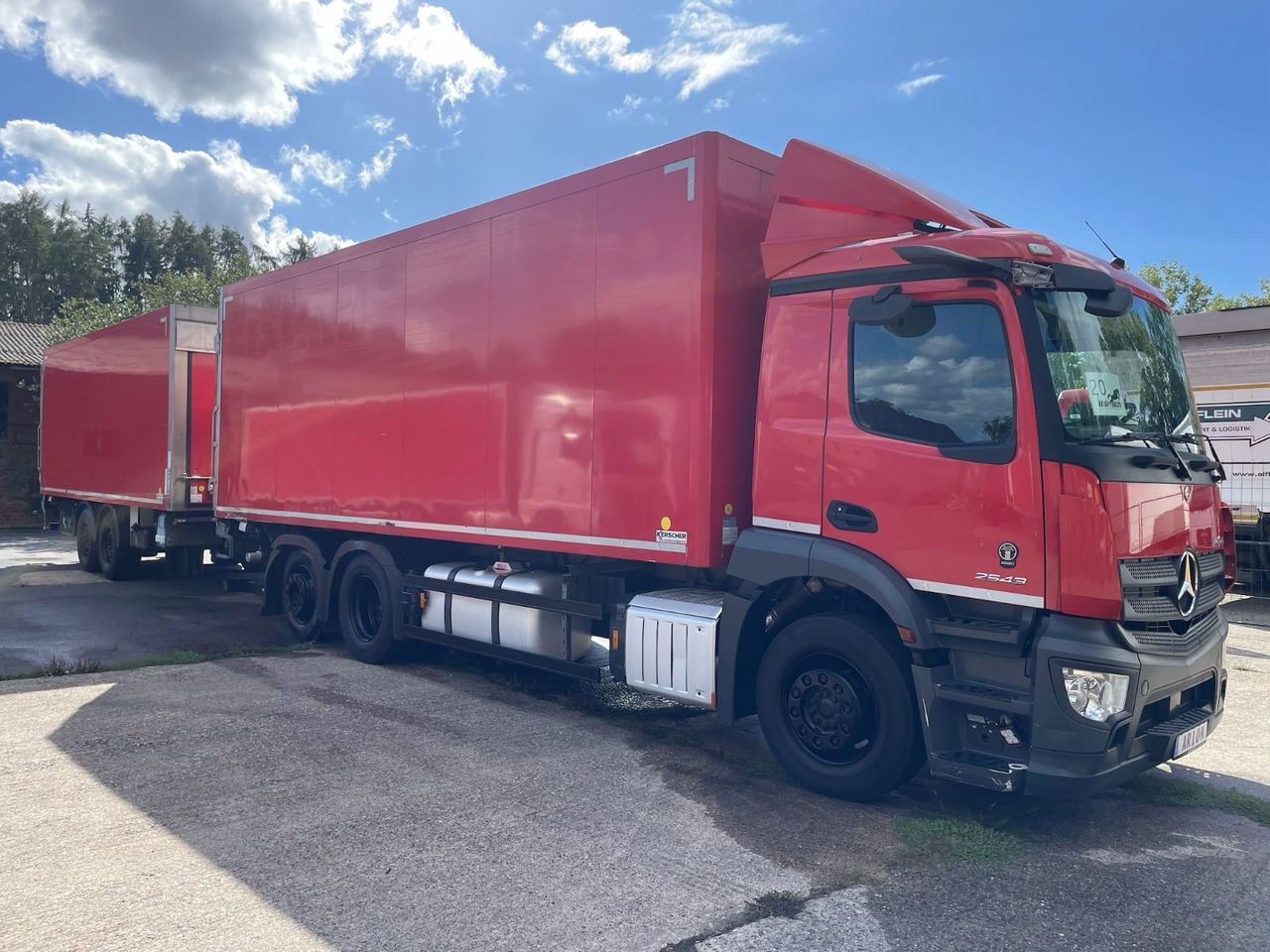 Mercedes-Benz Actros 2543 6x2 Kühlkoffer/CARRIER/KERSCHER/EU6d - 냉동탑차 : 사진 1 Mercedes-Benz Actros 2543 6x2 Kühlkoffer/CARRIER/KERSCHER/EU6d - 냉동탑차 : 사진 1