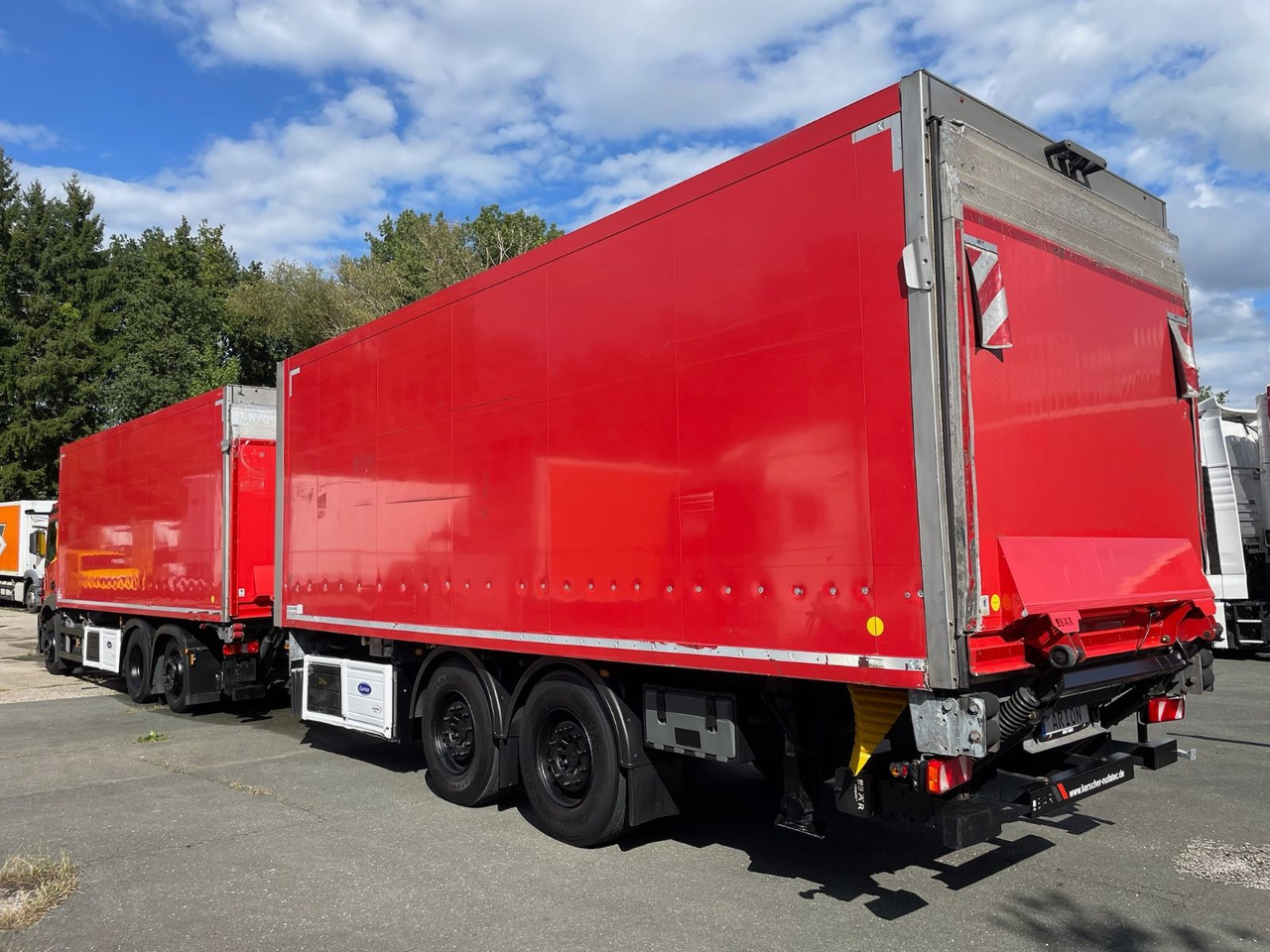 Mercedes-Benz Actros 2543 6x2 Kühlkoffer/CARRIER/KERSCHER/EU6d - 냉동탑차 : 사진 4 Mercedes-Benz Actros 2543 6x2 Kühlkoffer/CARRIER/KERSCHER/EU6d - 냉동탑차 : 사진 4