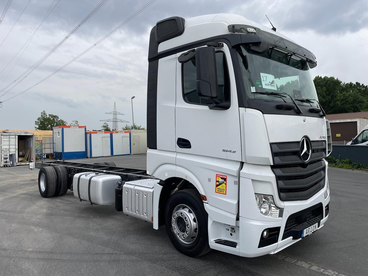 Mercedes-Benz Actros 4 1843 4x2 Fahrgestell/StandAC/ACC/EU6 - 캡 새시 트럭 : 사진 1 Mercedes-Benz Actros 4 1843 4x2 Fahrgestell/StandAC/ACC/EU6 - 캡 새시 트럭 : 사진 1
