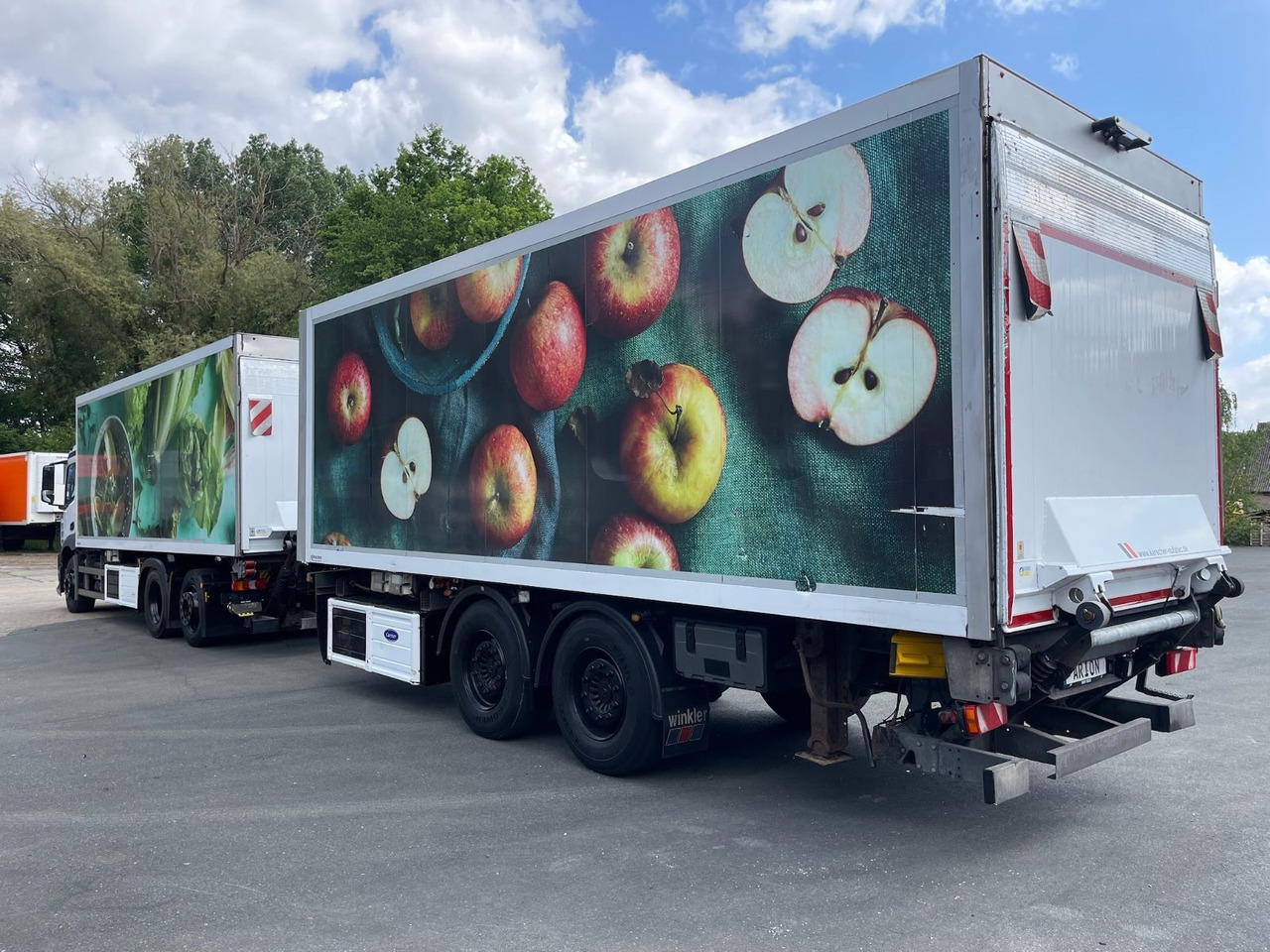 Mercedes-Benz Antos 2543 6x2 Kühlkoffer/CARRIER/KERSCHER/NLA - 냉동탑차 : 사진 3 Mercedes-Benz Antos 2543 6x2 Kühlkoffer/CARRIER/KERSCHER/NLA - 냉동탑차 : 사진 3