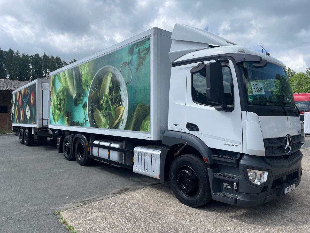 Mercedes-Benz Antos 2543 6x2 Kühlkoffer/CARRIER/KERSCHER/NLA - 냉동탑차 : 사진 1 Mercedes-Benz Antos 2543 6x2 Kühlkoffer/CARRIER/KERSCHER/NLA - 냉동탑차 : 사진 1