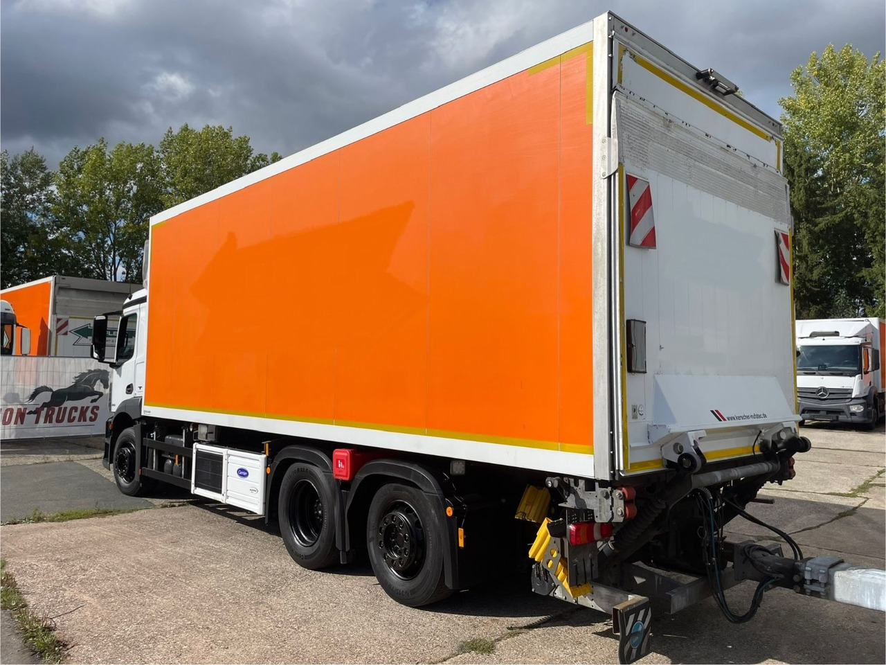 Mercedes-Benz Antos 2543 6x2 Kühlkoffer/CARRIER/NLA/LBW/AC/EU6 - 냉동탑차 : 사진 4 Mercedes-Benz Antos 2543 6x2 Kühlkoffer/CARRIER/NLA/LBW/AC/EU6 - 냉동탑차 : 사진 4