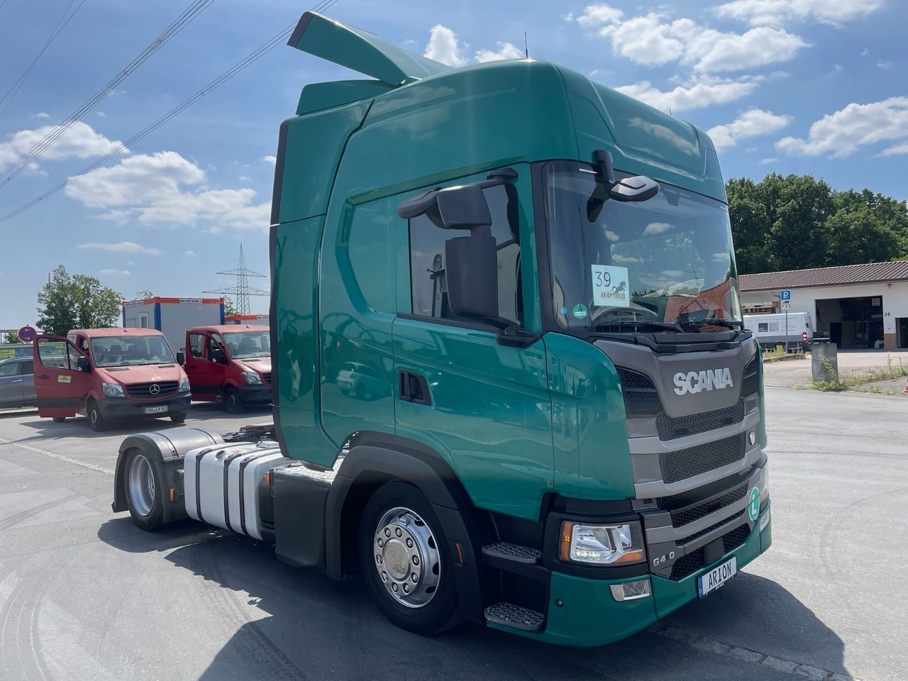 Scania G450 MEGA/Retarder/Stand-AC/ACC/LGS/ Euro 6d - 트랙터 유닛 : 사진 1 Scania G450 MEGA/Retarder/Stand-AC/ACC/LGS/ Euro 6d - 트랙터 유닛 : 사진 1
