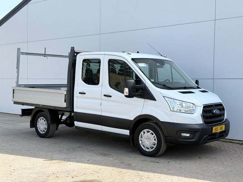 Ford Transit 350 2.0 TDCI 130PK L3H1 DC Trend Open Laadbak Pritische 6 zitplaatsen Airco Cruise Control - 플랫베드 밴, 콤비 밴 : 사진 4 Ford Transit 350 2.0 TDCI 130PK L3H1 DC Trend Open Laadbak Pritische 6 zitplaatsen Airco Cruise Control - 플랫베드 밴, 콤비 밴 : 사진 4